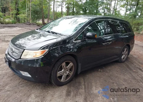 2012 Honda Odyssey Touring/Touring Elite from USA, damaged, VIN 5FNRL5H98CB146036